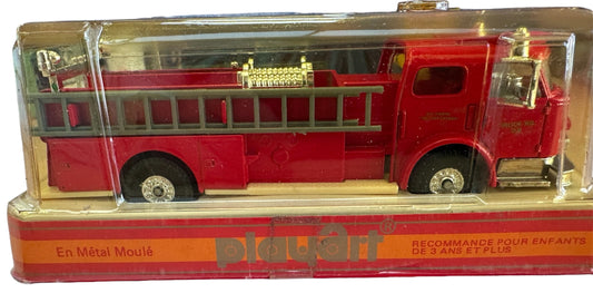 Vintage 1970's Playart Baltimore Fire Department Fire Appliance Truck Diecast Metal Replica Vehicle Model - Shop Stock Room Find