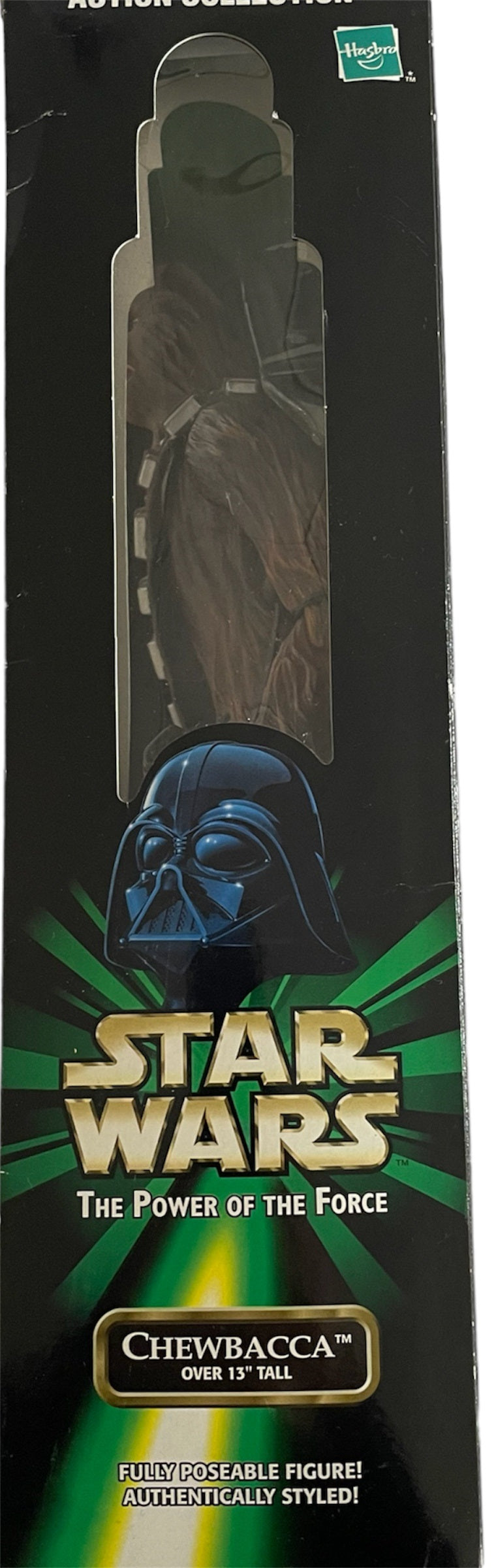 Vintage 1999 Star Wars The Power Of The Force - Return Of The Jedi Chewbacca 13 Inch Tall Action Figure - Factory Sealed Shop Stock Room Find