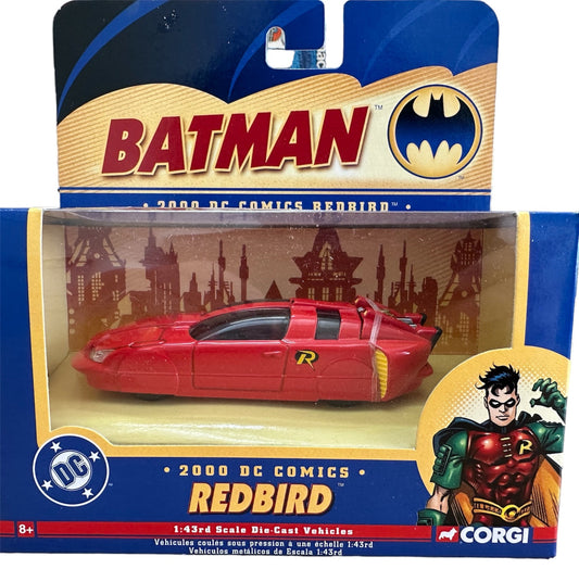 Vintage Corgi 2005 Batman DC Comics The Robin Redbird 1/43 Scale Die-Cast Metal Replica Model Vehicle - Brand New Factory Sealed Shop Stock Room Find