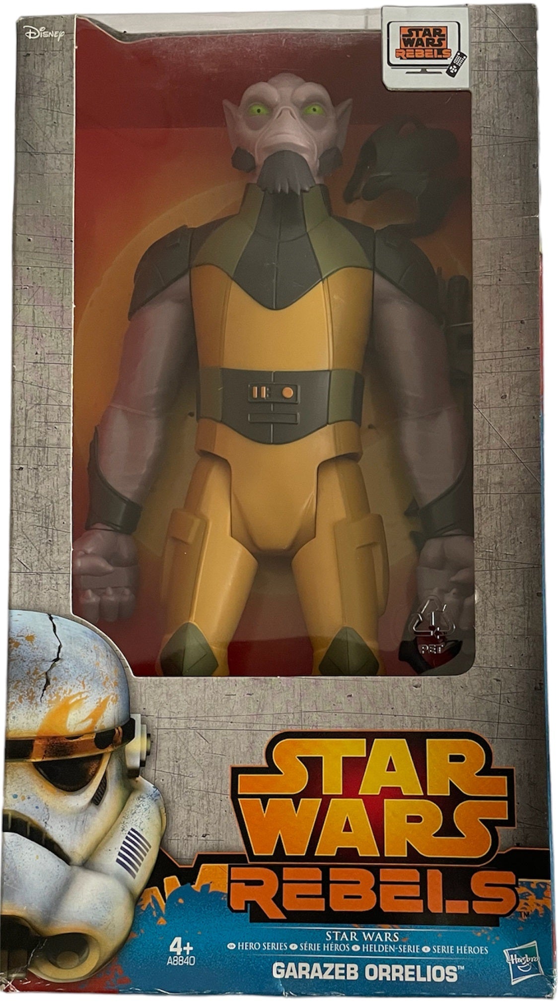 Vintage 2014 Star Wars Rebels Hero Series Garazeb Orrelios 12 Inch Action Figure - Brand New Factory Sealed Shop Stock Room Find