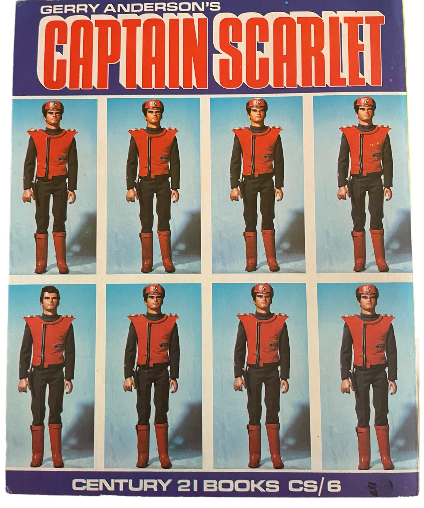 Vintage 1967 Century 21 - Gerry Andersons Captain Scarlet & The Mysterons Puzzle Book - Quizzes, Mazes, Drawing, Painting, Games &amp; Dot To Dots - Fantastic Condition Ultra Rare Item