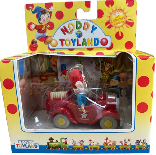 Vintage 2000 Corgi Noddy In Toyland - Toylands Fire Engine Die-Cast Model With Big Ears Figure - Brand New Shop Stock Room Find