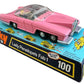 Vintage Dinky Toys 1973 Gerry Andersons Thunderbirds Dinky 100 Die-Cast Lady Penelopes Fab 1 Pink Rolls Royce Car On Original Display Plinth - Former Shop Stock