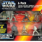 Vintage Kenner 1995 Star Wars The Original Trilogy 2 1/2 Inch Die Cast Metal Six Figure Pack - Brand New Factory Sealed Shop Stock Room Find