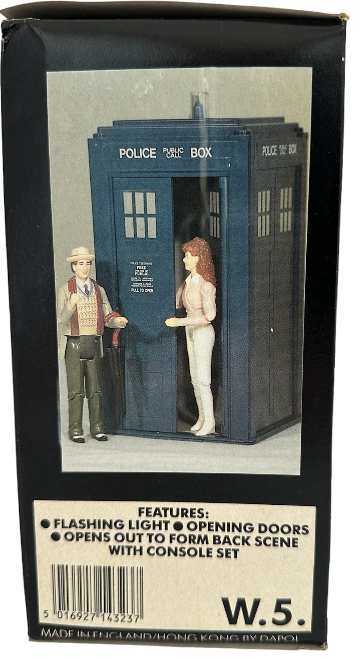 Vintage 1987 Doctor Dr Who The Tardis - Time And Relative Dimensions In Space Police Box&nbsp; By Dapol - Former Shop Stock.