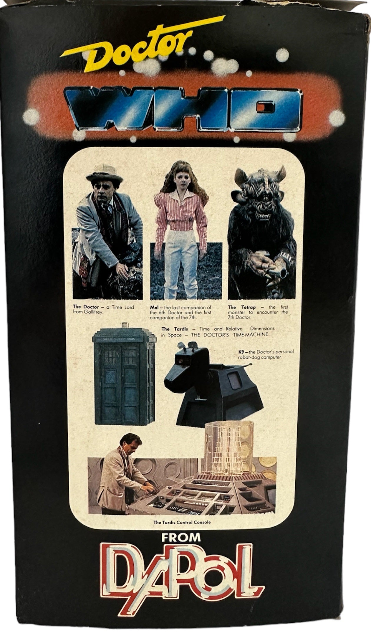 Vintage 1987 Doctor Dr Who The Tardis - Time And Relative Dimensions In Space Police Box&nbsp; By Dapol - Former Shop Stock.