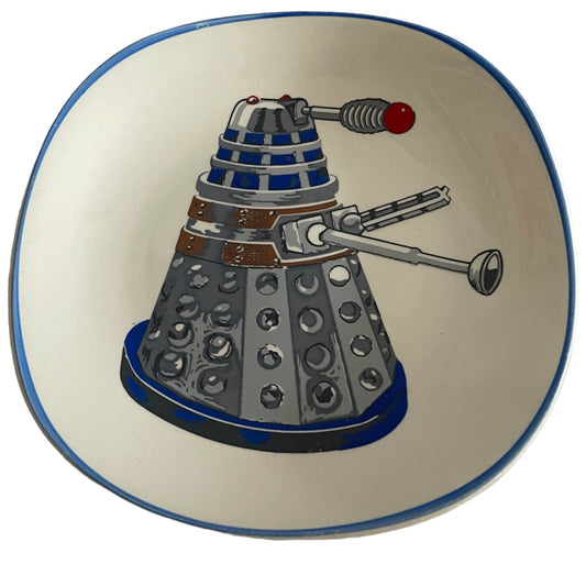 Vintage 1965 J H Weatherby - Doctor Dr Who Daleks 5 Inch Mini Plate - Fantastic Condition Ultra Rare Item
