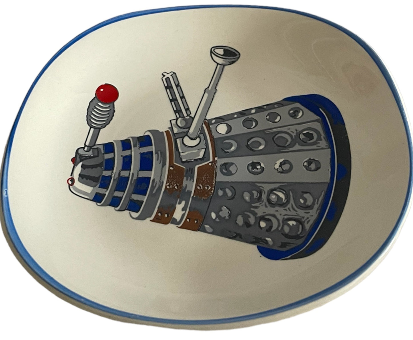 Vintage 1965 J H Weatherby - Doctor Dr Who Daleks 5 Inch Mini Plate - Fantastic Condition Ultra Rare Item