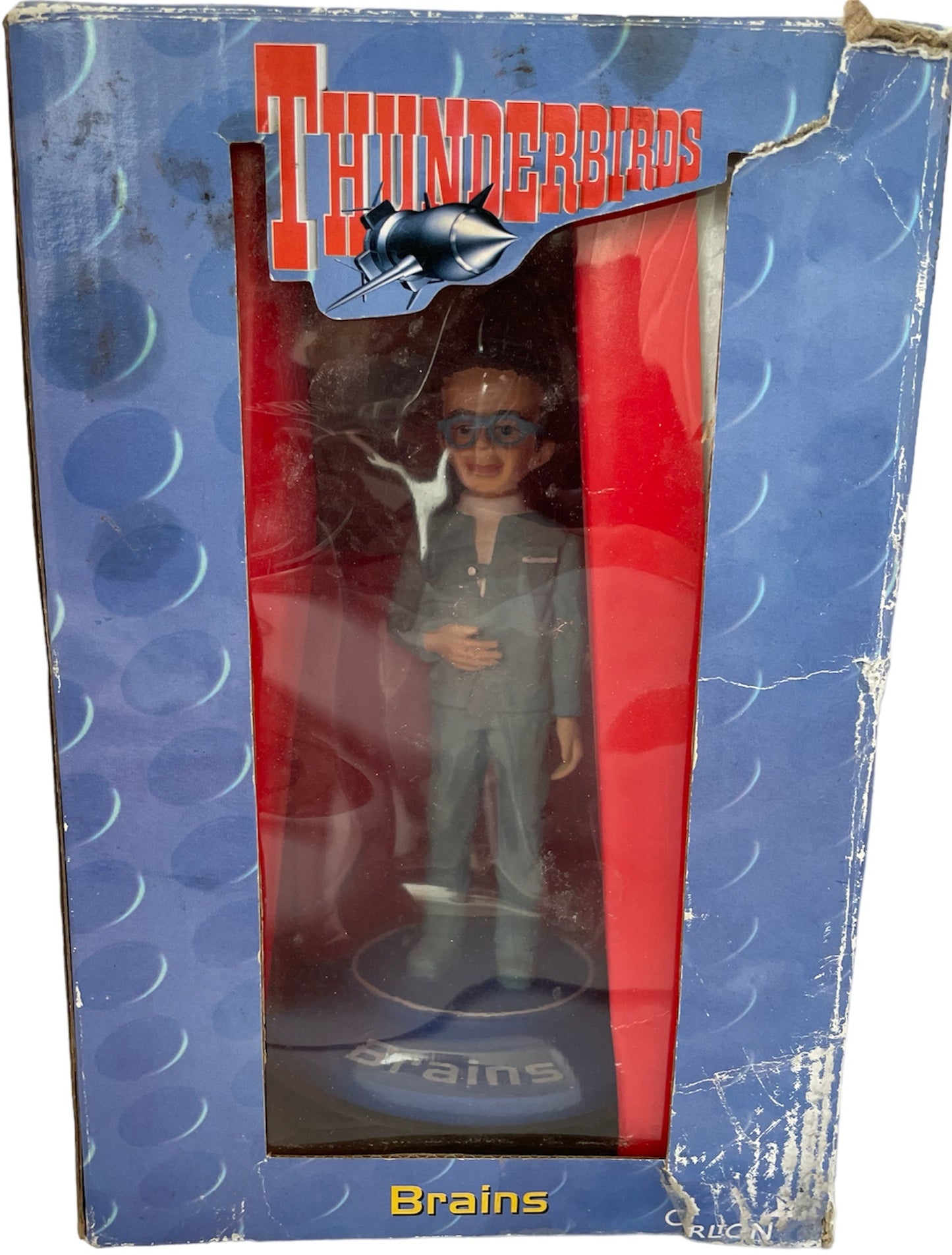 Vintage 1999 Gerry Andersons Thunderbirds 7 Inch Brains Limited Edition Collectable Figurine - Shop Stock Room Find