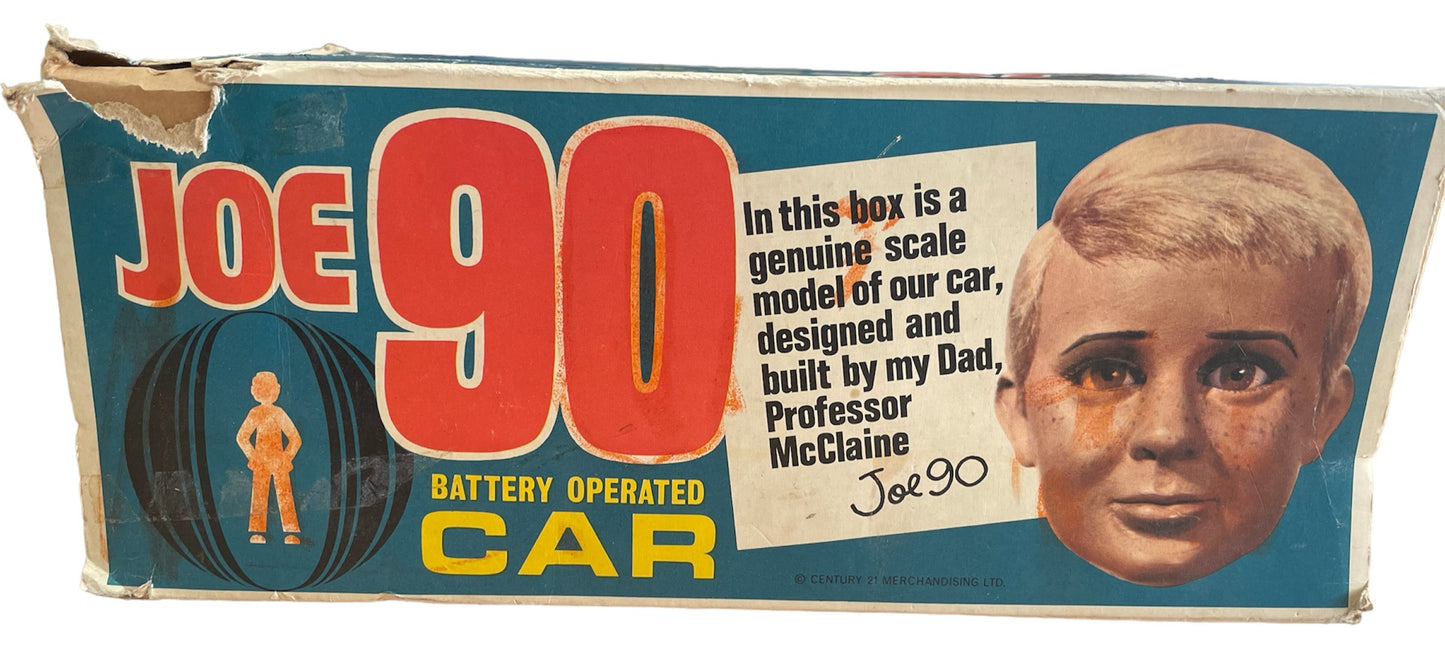 Vintage Century 21 Toys 1968 Gerry Anderson Joe 90 Remote Controlled - Mac's Flying Car Good Condition And Working - In The Original Box - Ultra Rare