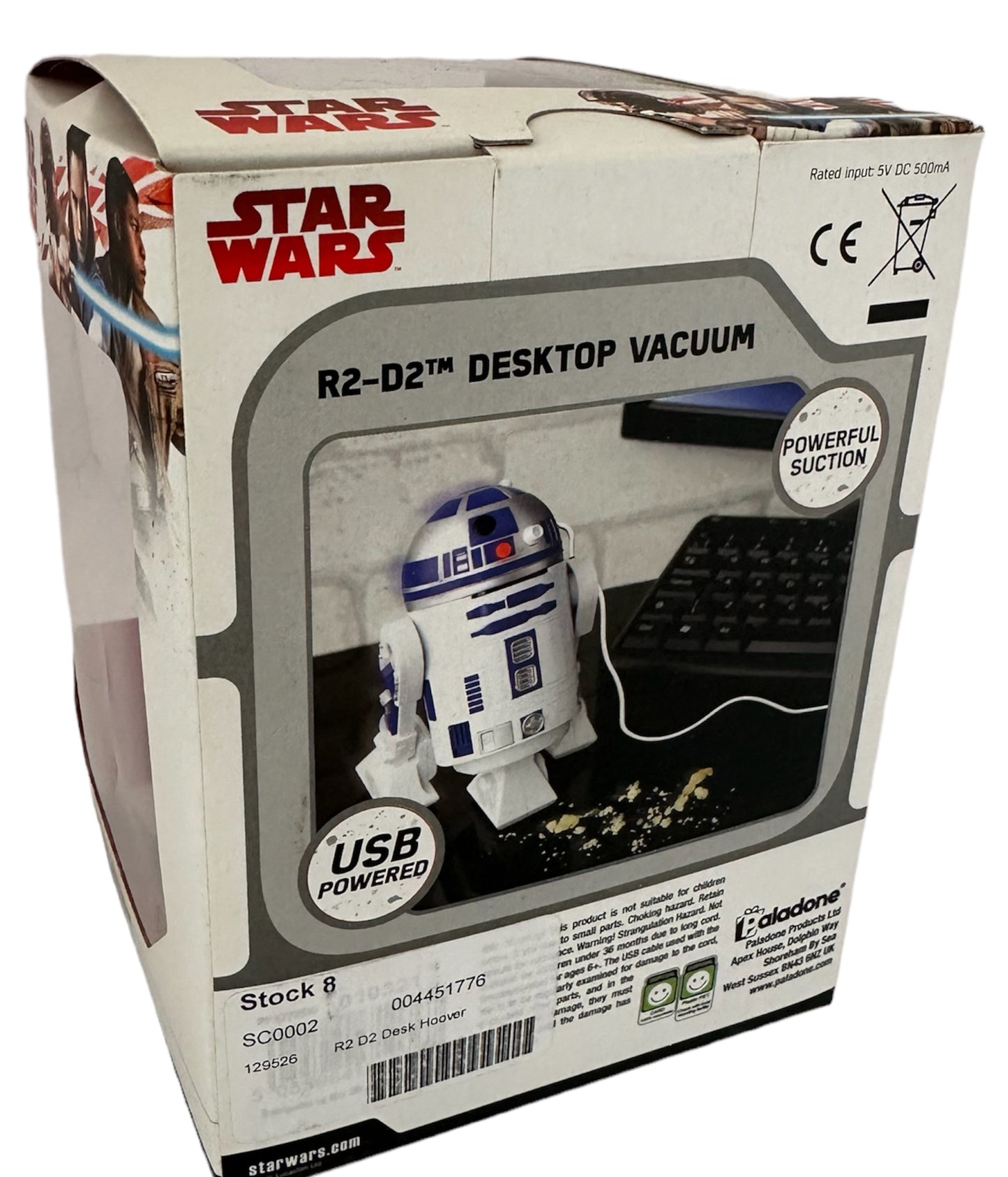 2018 Star Wars The Last Jedi R2-D2 Desktop Vacuum - USB Powered - Shop Stock Room Find