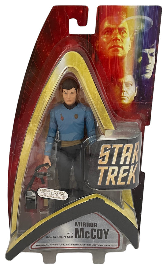 Vintage Art Asylum 2006 Star Trek The Original Series Mirror McCoy Action Figure - Brand New Factory Sealed Shop Stock Room Find