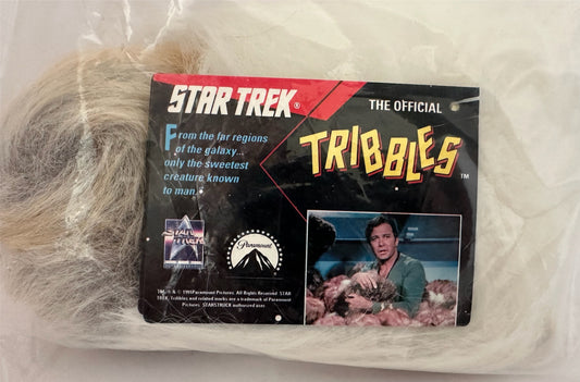 Vintage 1991 Star Trek The Original Series 21st Anniversary Official Electronic Talking Tribble - Complete With Certificate Of Authenticity - Shop Stock Room Find