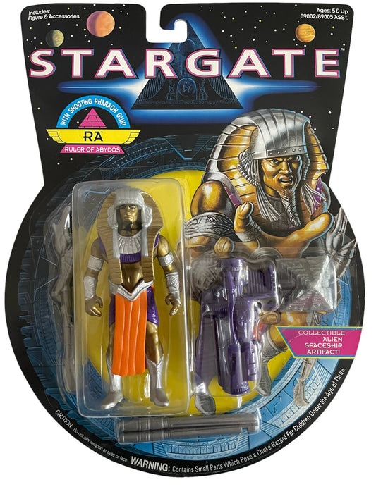 Vintage 1994 Stargate The Movie - RA Ruler Of Abydos Action Figure - Factory Sealed Shop Stock Room Find