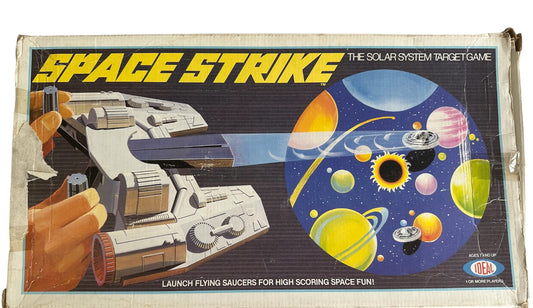 Vintage Ideal 1980 Space Strike - The Solar System Target Game - Fantastic Condition - Fully Complete - In The Original Box