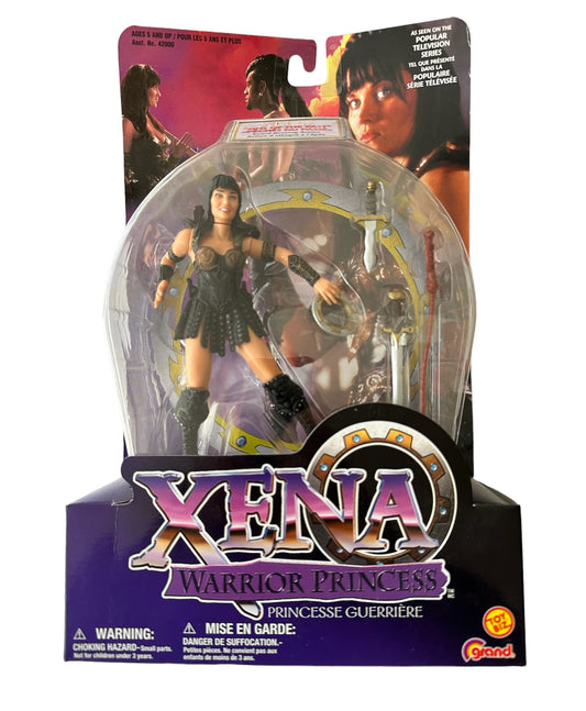 Vintage 1998 Xena The Warrior Princess Sins Of The Past 6 Inch Xena Action Figure With Sword Drawing Action - Brand New Factory Sealed Shop Stock Room Find