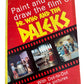 Vintage 1965 Dr Who And The Daleks Paint And Draw The Film Colouring and Activity Book - Good Condition