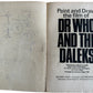 Vintage 1965 Dr Who And The Daleks Paint And Draw The Film Colouring and Activity Book - Good Condition