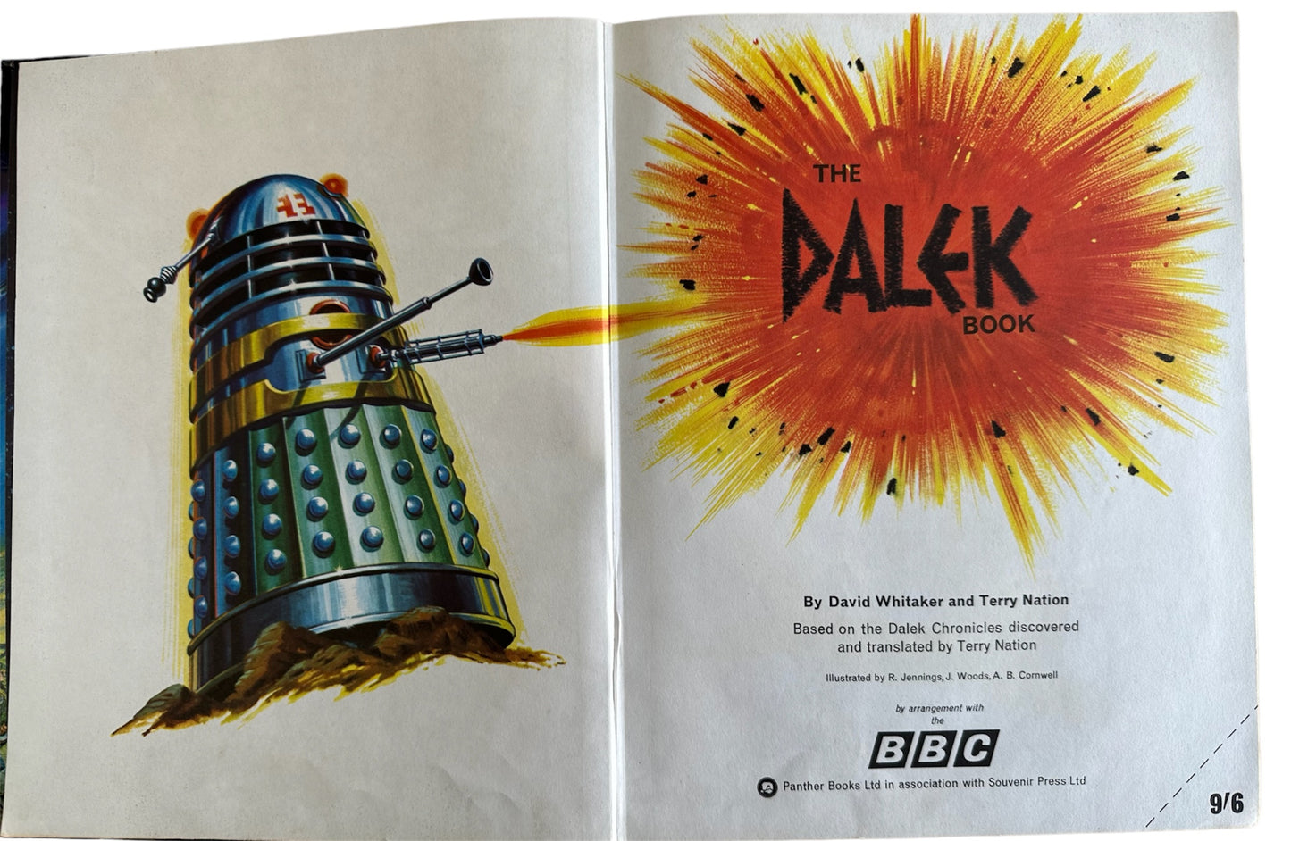 Vintage Terry Nations The Dalek Book Annual 1965 - Fantastic Condition