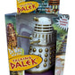 Vintage 2002 Product Enterprise Dr Doctor Who Electronic Talking White Imperial Dalek With Gold Spheres And Slats - Factory Sealed Shop Stock Room Find