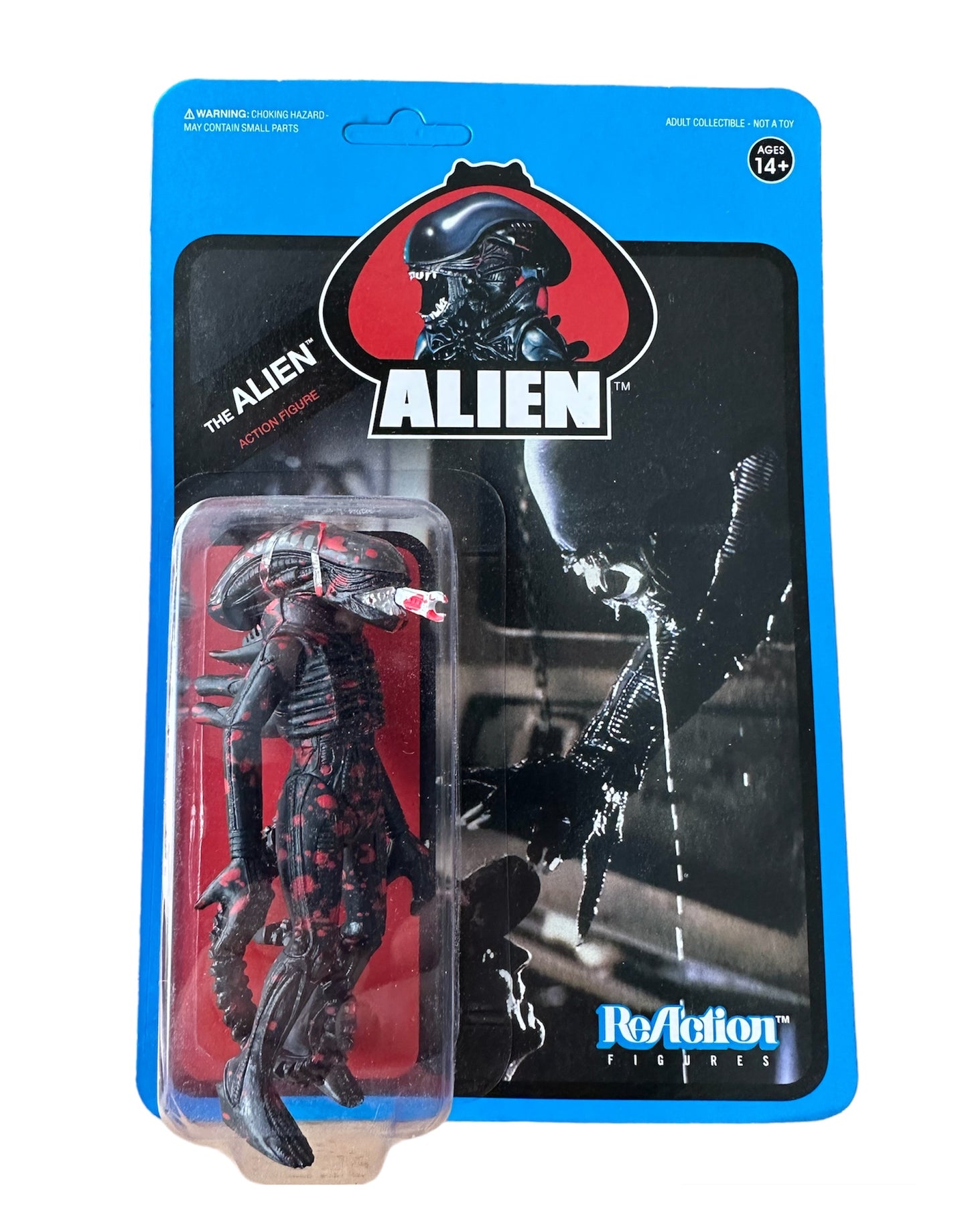 Super 7 2019 ReAction Figures Alien - The Alien 4 1/2 Inch Fully Posable Action Figure - Brand New Shop Stock Room Find