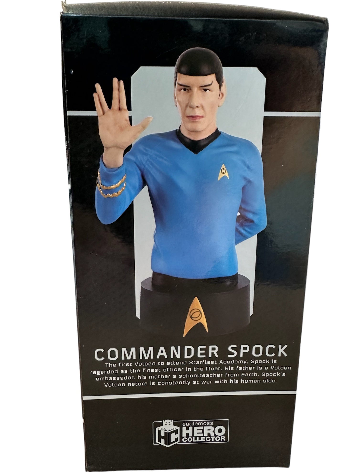 Star Trek The Official Bust Collection No. 2 - Commander Spock Collectors Bust - Brand New Factory Sealed