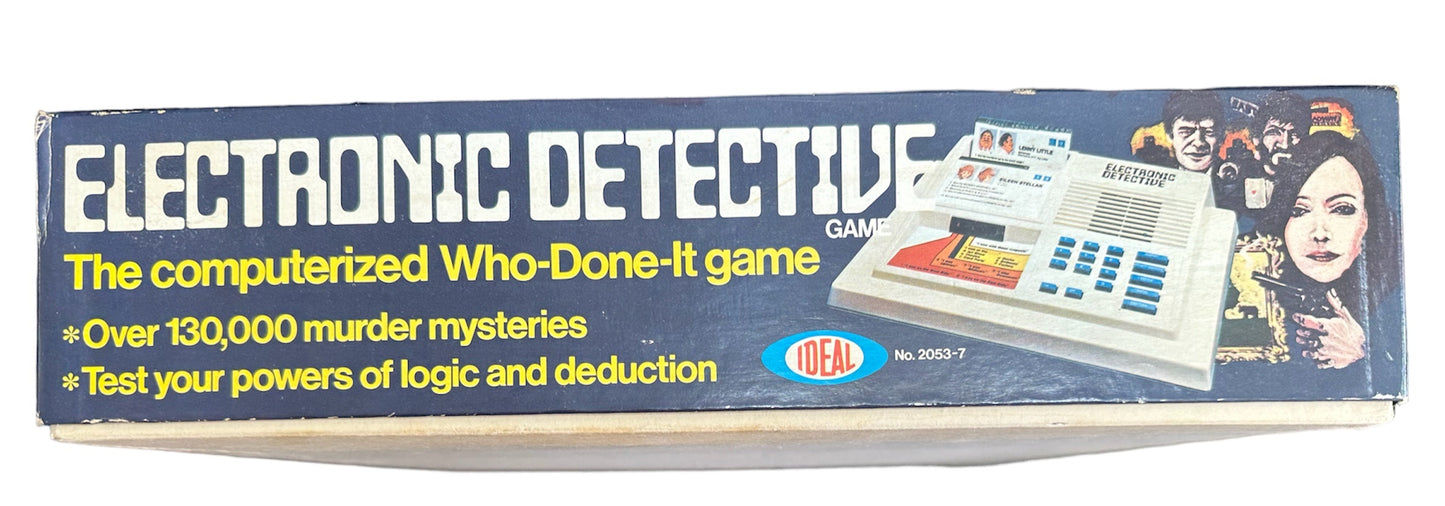 Vintage 1979 Electronic Detective Game - The Computerized Who Done It Game - Fantastic Condition- Fully Working - 100% Complete - In The Original Box965 Based On The TV Series …