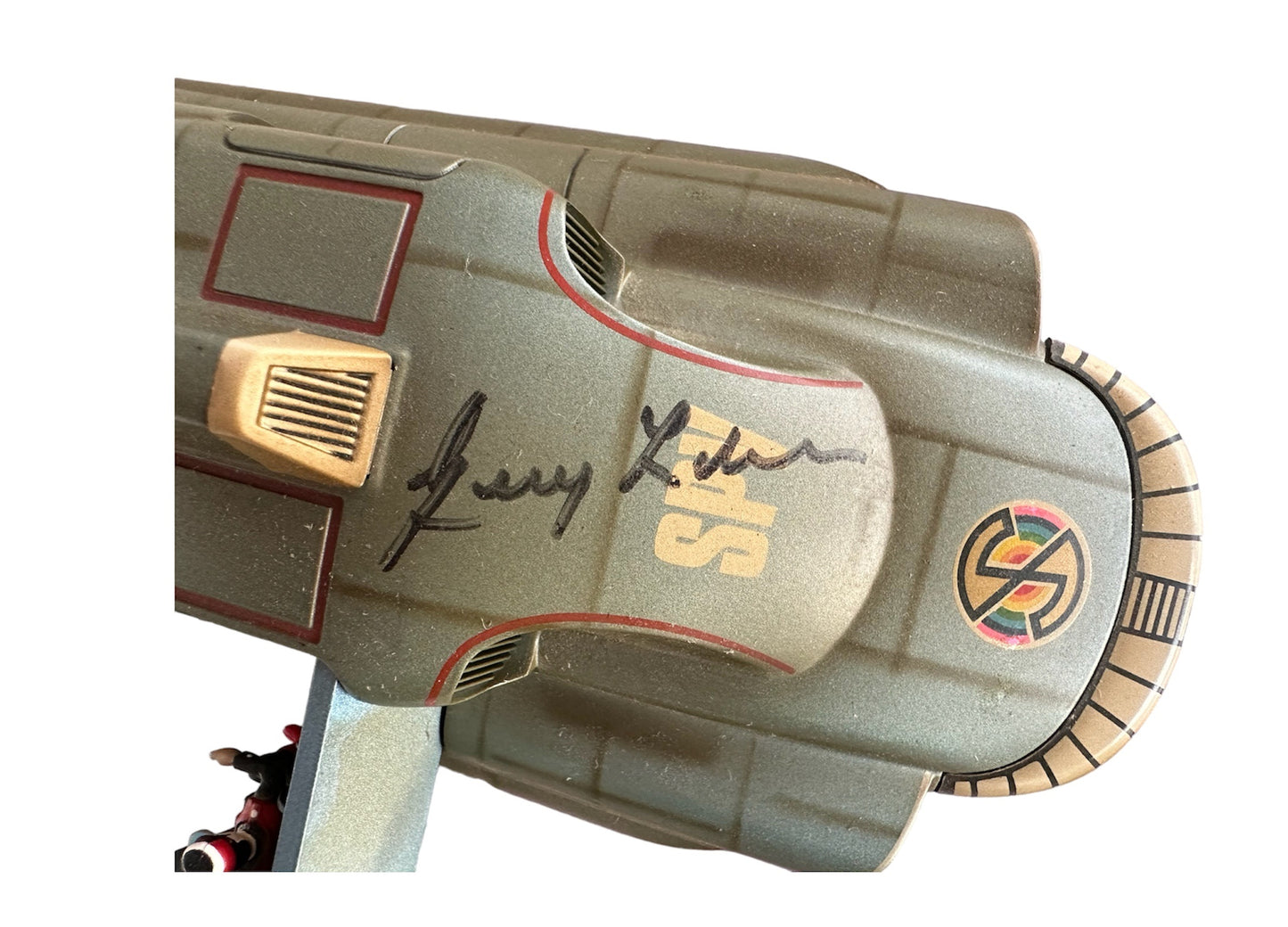 Vintage Product Enterprise 2005 Gerry Andersons Collectors Edition Captain Scarlet  SPV  Die Cast Replica Model Vehicle - Autographed By Gerry Anderson With COA