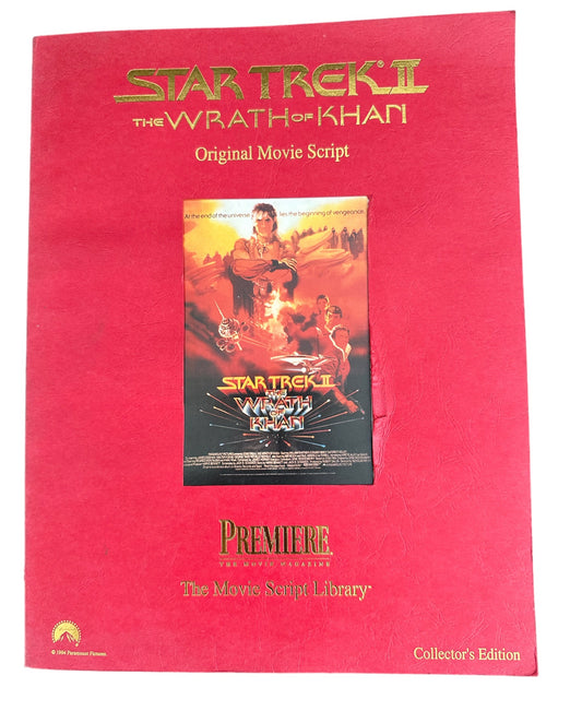 Copy of Vintage 1994 Star Trek III The Search For Spock Original Movie Script Collectors Edition - Brand New Factory Sealed Shop Stock Room Find