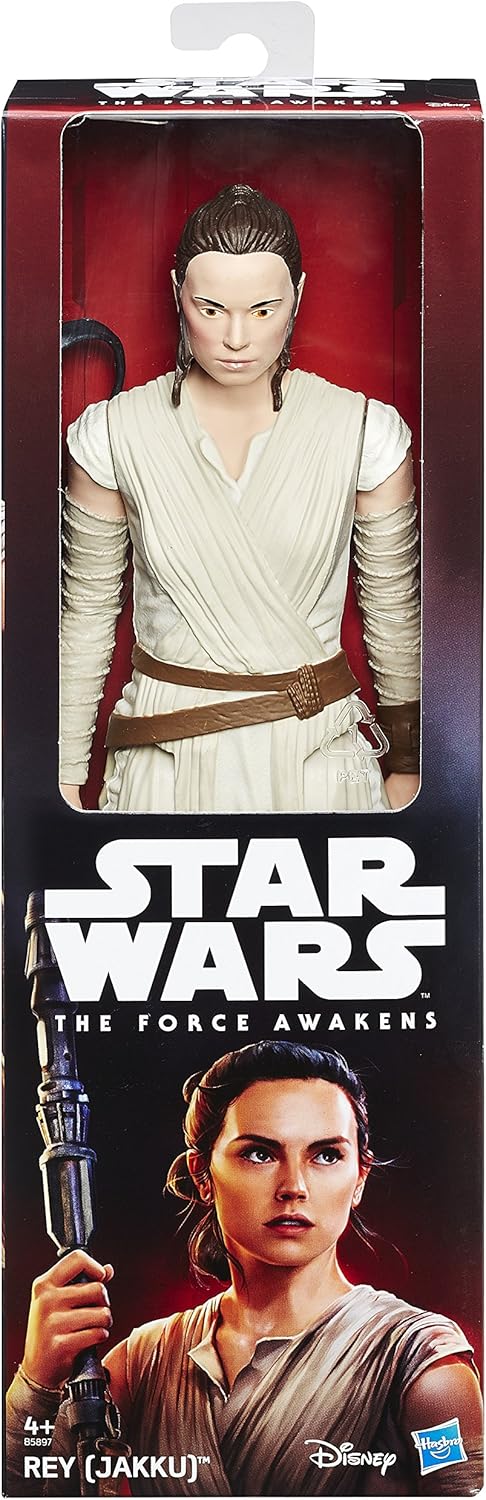 Vintage 2015 Star Wars Episode VII The Force Awakens Hero Series Deluxe 12-Inch Rey Of Jakku Action Figure - Brand New Factory Sealed Shop Stock Room Find