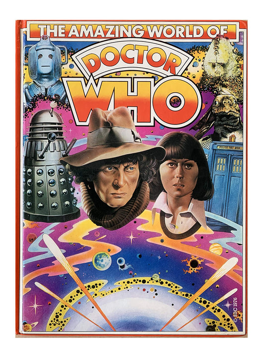 Vintage 1976 The Amazing World Of Doctor Who Annual