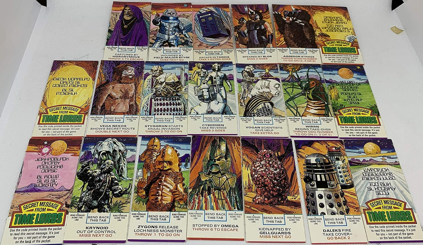 Vintage Dr Doctor Who 1977 Weetabix Series II Set Of 20 Cards - Fantastic Condition