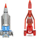 Vintage Classic Gerry Andersons Thunderbirds Corgy DieCast Set No. CC00901 Thunderbird 1 And Thunderbird 3 - Brand New Shop Stock Room Find