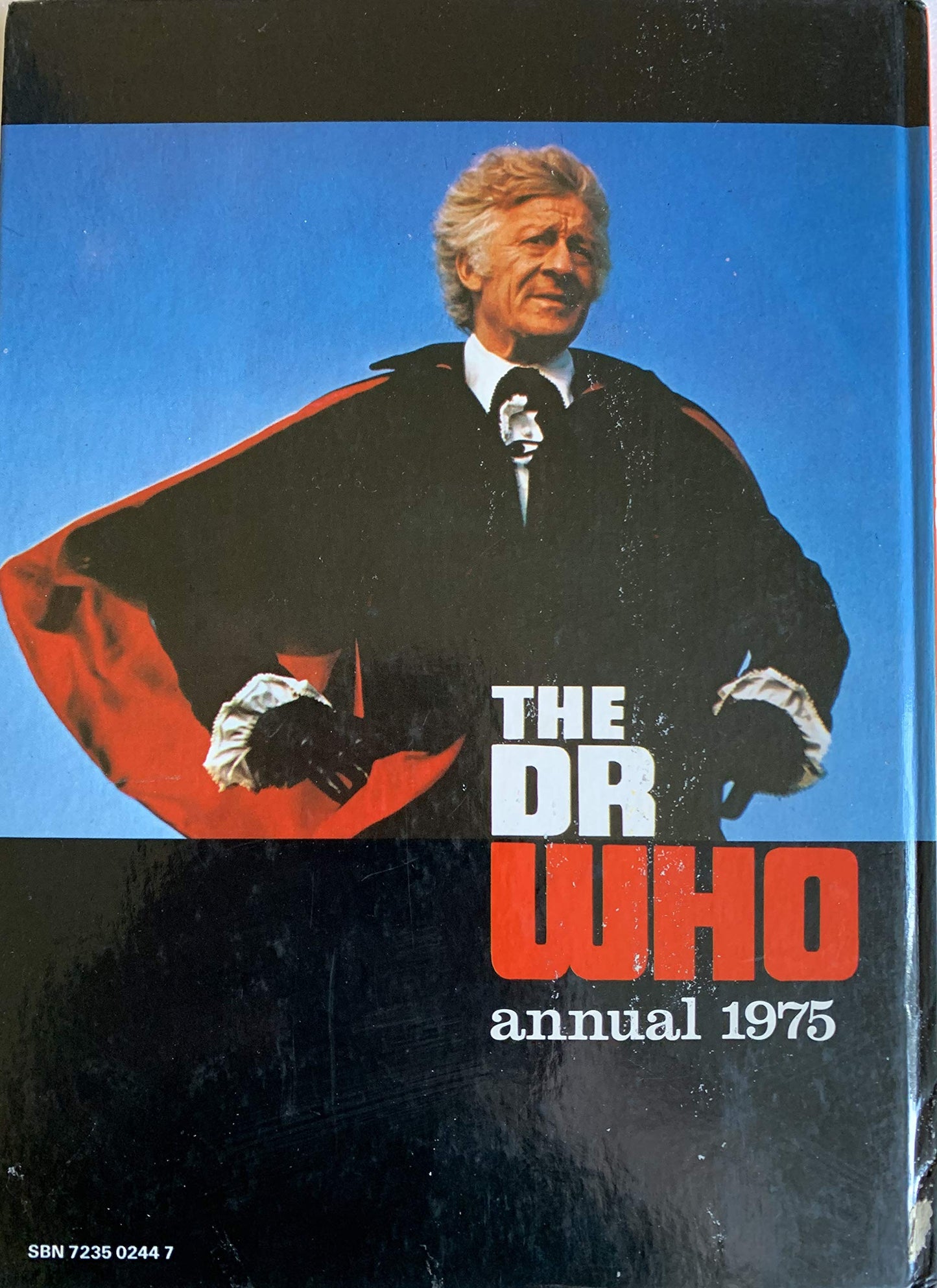 Vintage The Dr Who Annual 1975 - .Starring Jon Pertwee as The Doctor - Fantastic Condition