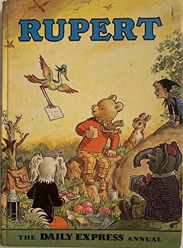 Vintage The Daily Express Rupert Bear Annual 1972 - Fantastic Condition