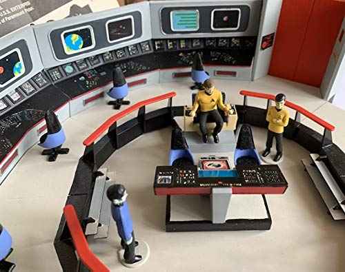 Vintage 1991 AMT/ERTL Star Trek The Original Series 25th Anniversary USS Enterprise Command Bridge Model Kit - Brand New Factory Sealed Shop Stock Room Find