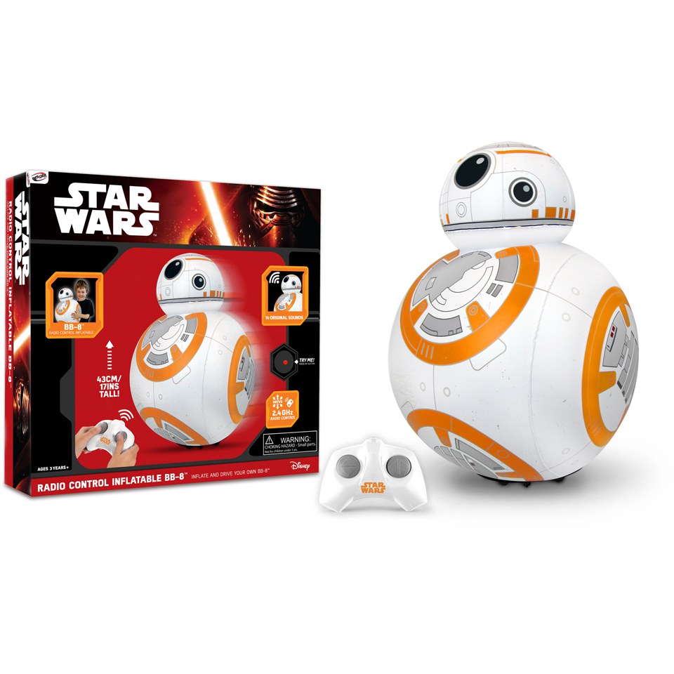 2016 Blades Star Wars Episode VII The Force Awakens Radio Control Inflatable BB-8 Droid - Brand New Factory Sealed.