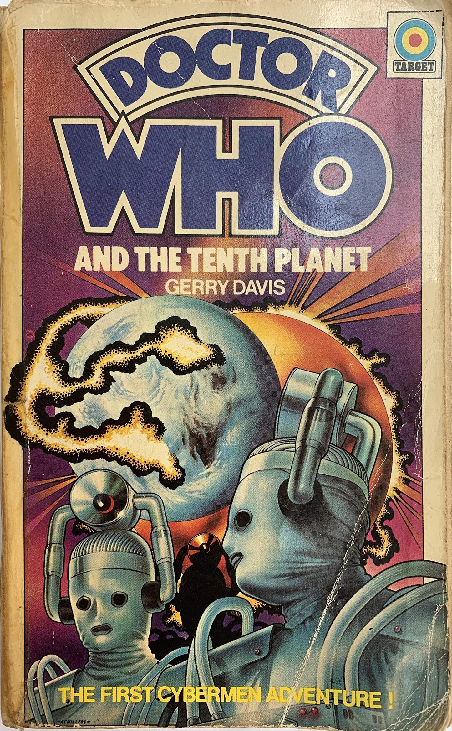 Vintage Doctor Dr Who And The Tenth Planet Target Paperback Novel First Impression 1976 By Gerry Davis