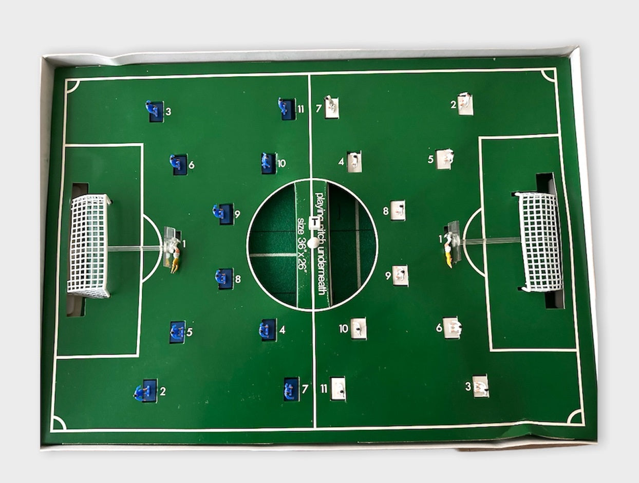 Vintage 1974 Grand Slam - The Realistic Table Football Game - Fantastic Condition 100% Complete In The Original Box