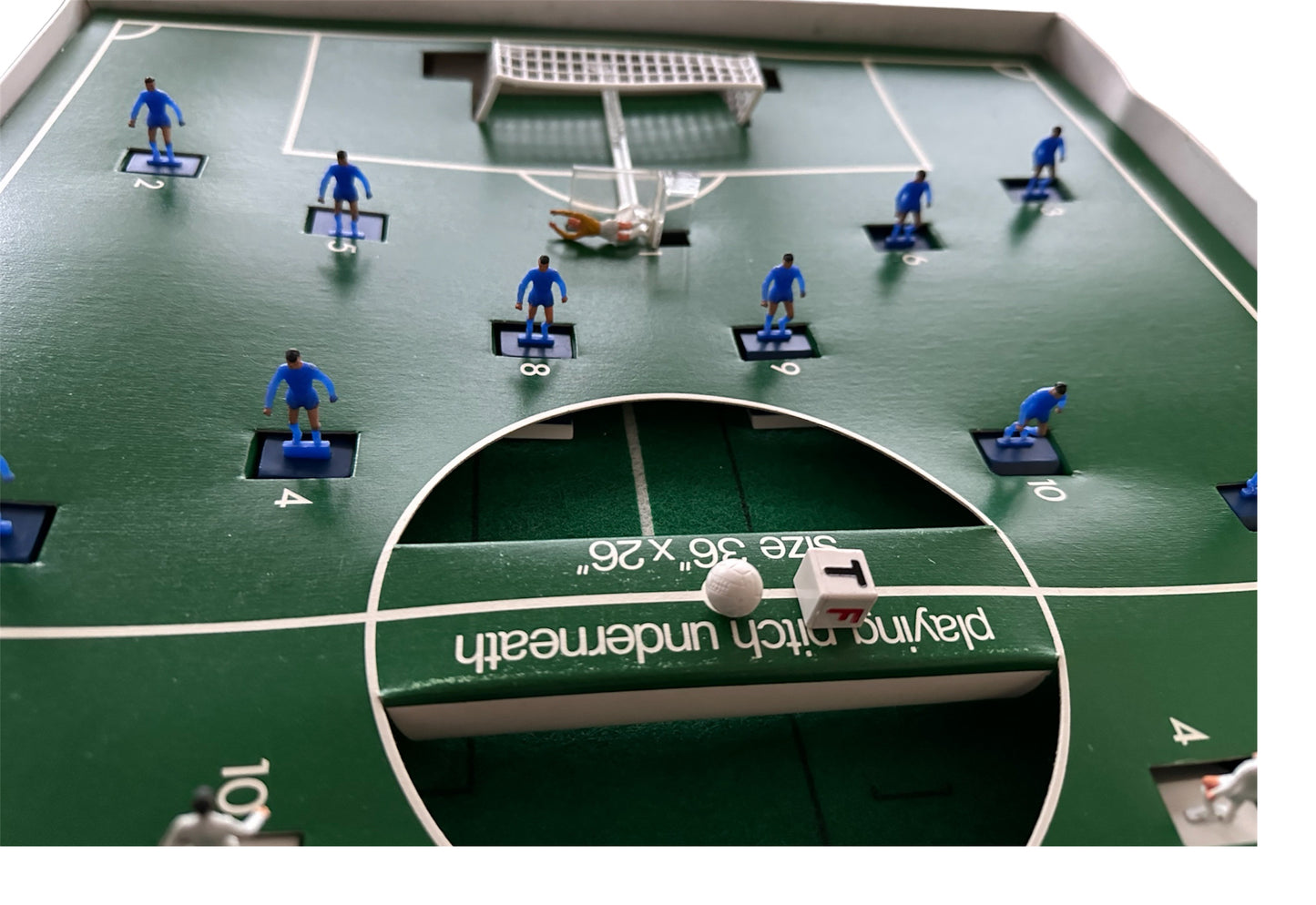 Vintage 1974 Grand Slam - The Realistic Table Football Game - Fantastic Condition 100% Complete In The Original Box