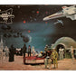 Vintage 1979 Waddingtons Star Wars Kenners Action Figures 350 Piece Jigsaw Puzzle No. 194A - Encounter at Lars Homestead On Tatooine - Incomplete, 2 x Edge Pieces Missing - In The Original Box - Very Very Rare