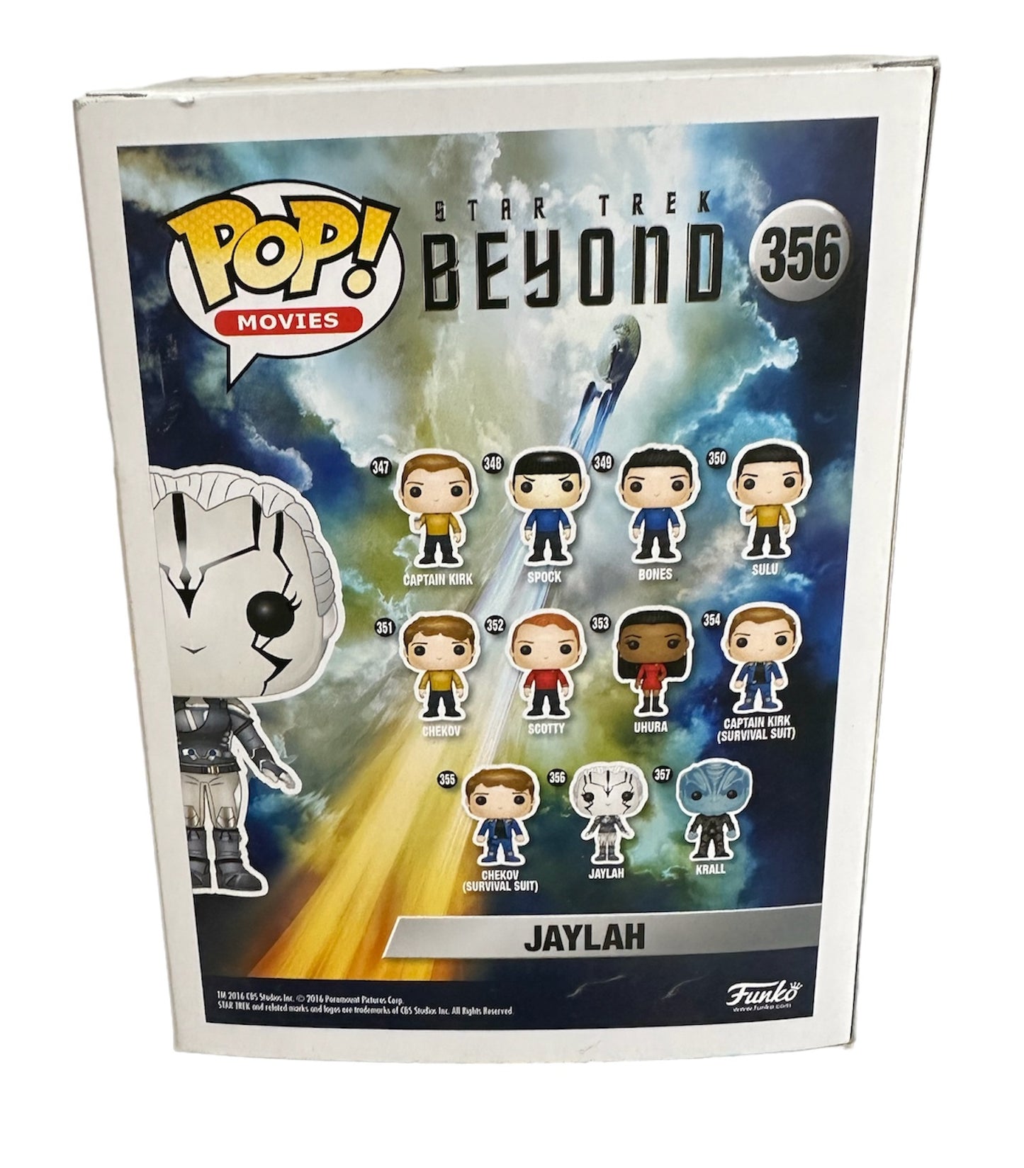 Vintage 2016 Star Trek Beyond Jaylah Pop Movies Vinyl Figure - Brand New Shop Stock Room Find