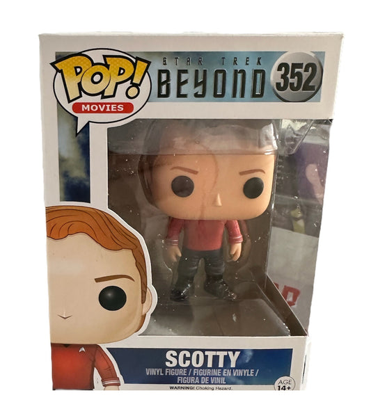 Vintage 2016 Star Trek Beyond Scotty Pop Movies Vinyl Figure - Brand New Shop Stock Room Find