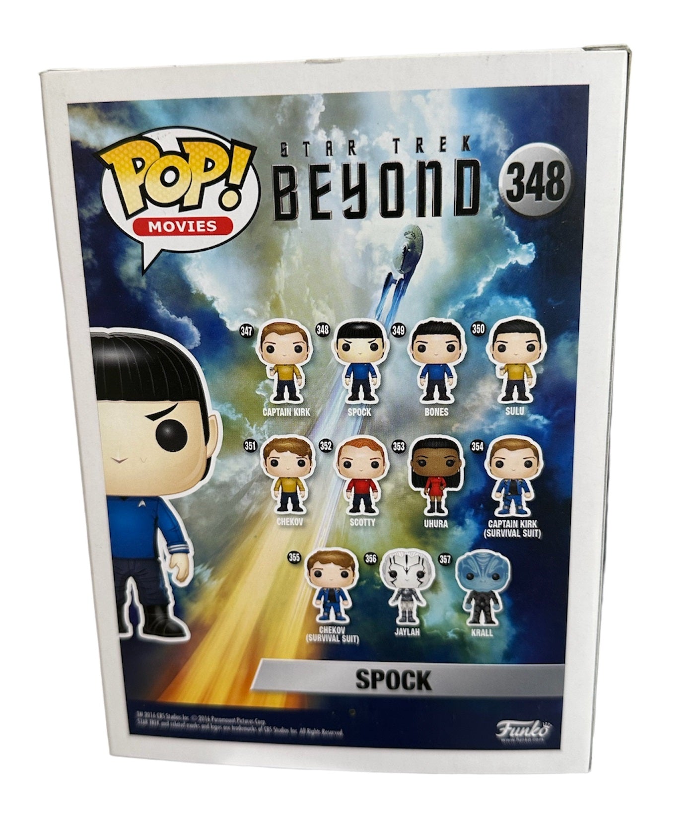 2016 Star Trek Beyond Mr Spock Pop Movies Vinyl Figure - Brand New Shop Stock Room Find