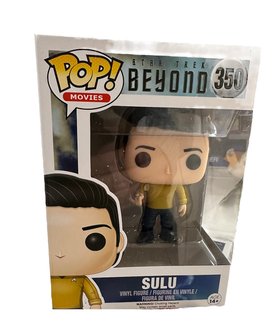 Vintage 2016 Star Trek Beyond Sulu Pop Movies Vinyl Figure - Brand New Shop Stock Room Find