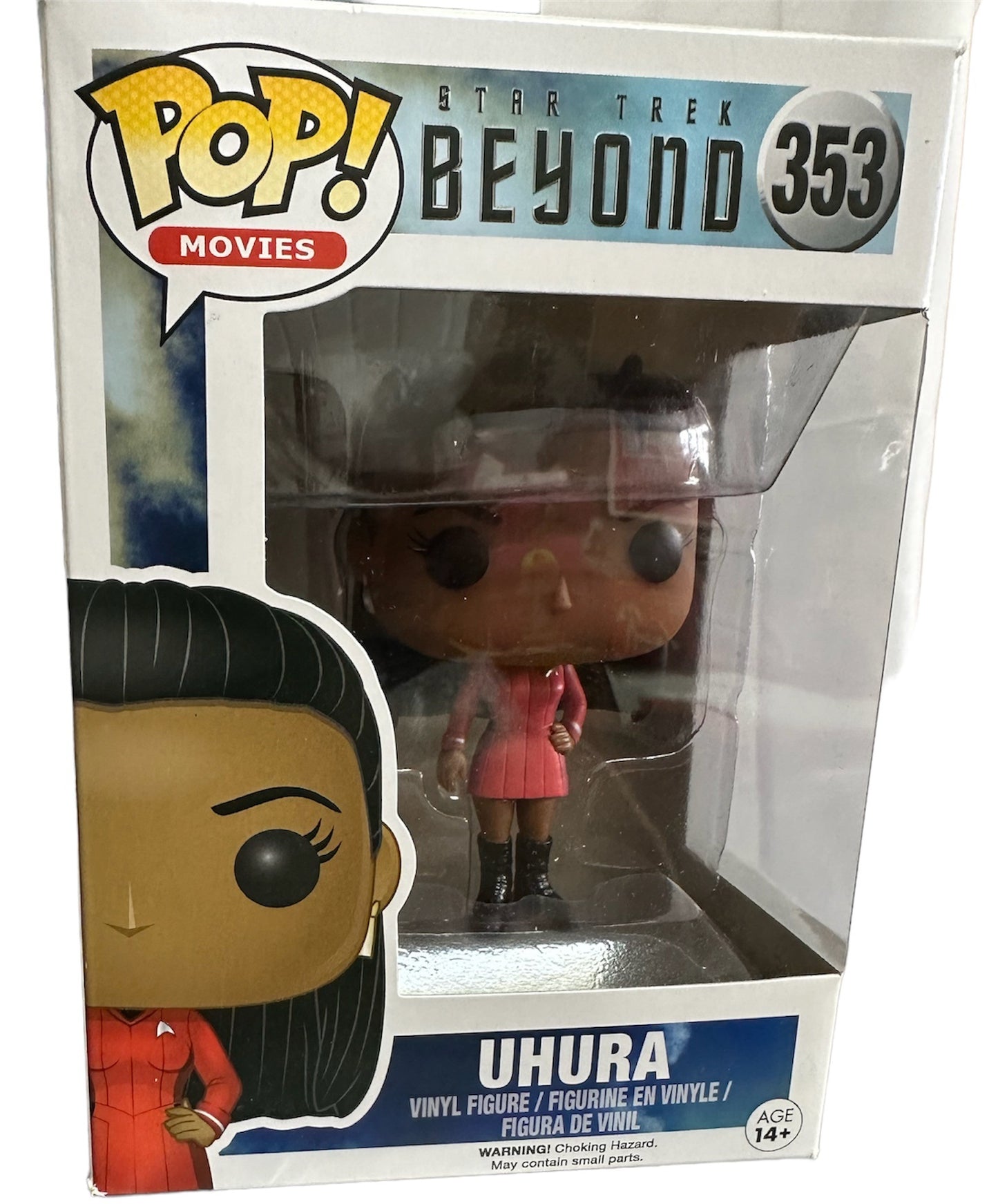 2016 Star Trek Beyond Uhura Pop Movies Vinyl Figure - Brand New Shop Stock Room Find