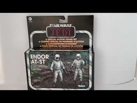 2012 Star Wars The Vintage Collection Return Of The Jedi Special Action  Figure Set - Endor AT-ST Crew - Brand New Factory Sealed Shop Stock Room  Find