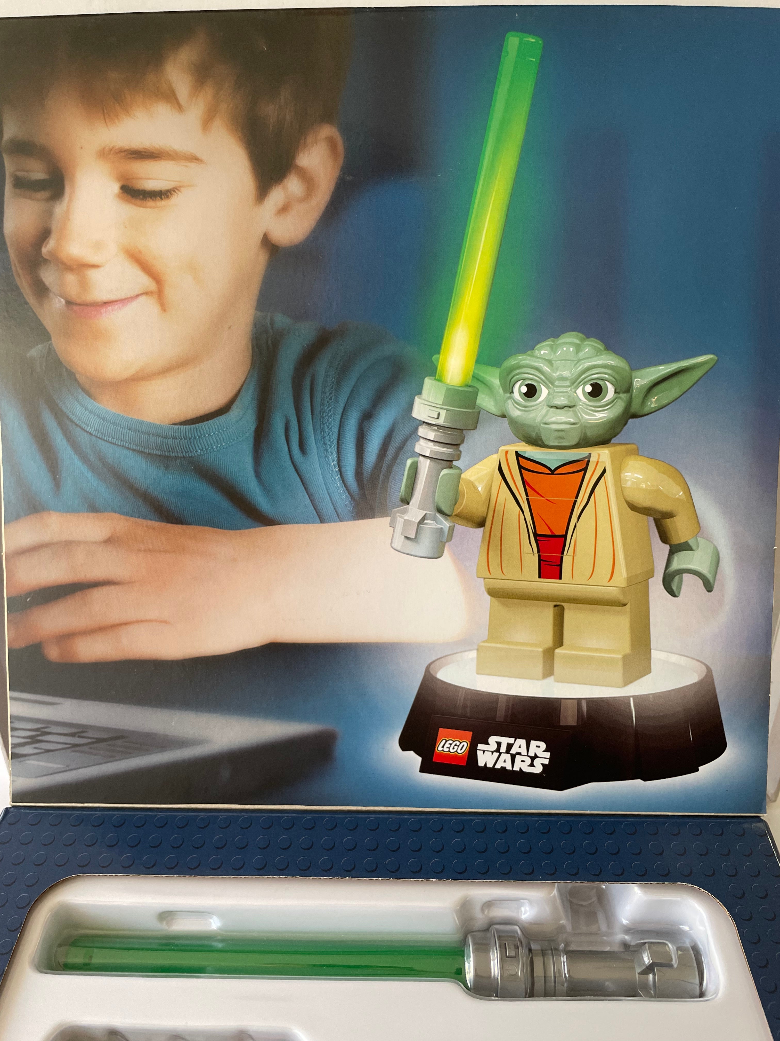 Lego Star Wars Jedi Master Yoda LED Lite Torch Night Light