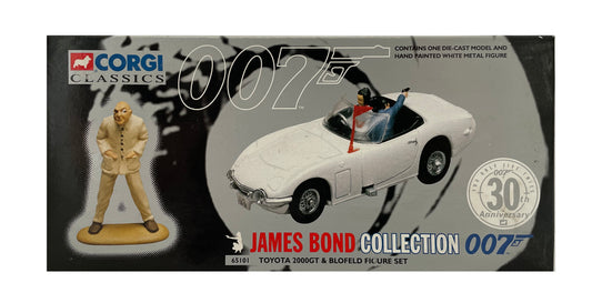 Vintage Corgi Classics 1997 James Bond 007 Collection 30th Anniversary Of You Only Live Twice - Toyota 2000GT