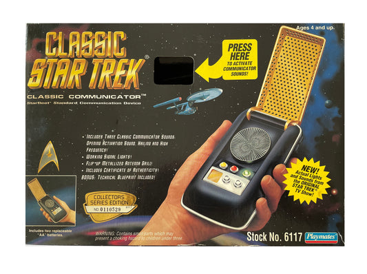 Vintage 1994 Playmates Star Trek Classic Electronic Communicator - Shop Stock Room Find